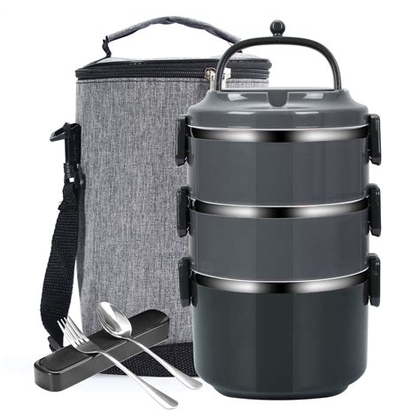 304 stainless steel insulated lunch box|stackable lunch box stainless steel.